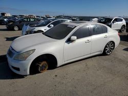 Salvage cars for sale at Martinez, CA auction: 2009 Infiniti G37 Base