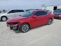 Salvage cars for sale at Kansas City, KS auction: 2013 Honda Accord EXL