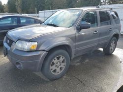 Salvage cars for sale from Copart Arlington, WA: 2005 Ford Escape Limited