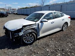 Salvage cars for sale from Copart Marlboro, NY: 2017 KIA Optima LX