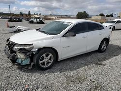 Chevrolet Malibu LS salvage cars for sale: 2016 Chevrolet Malibu LS