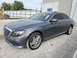 Salvage cars for sale at Apopka, FL auction: 2017 Mercedes-Benz E 300 4matic