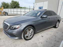 Mercedes-Benz salvage cars for sale: 2017 Mercedes-Benz E 300 4matic