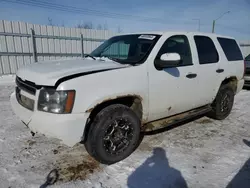 Salvage cars for sale at Nisku, AB auction: 2009 Chevrolet Tahoe Special