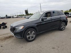 Salvage cars for sale from Copart Miami, FL: 2019 Mercedes-Benz GLC 300