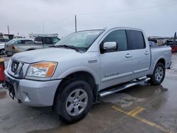 Vehiculos salvage en venta de Copart Grand Prairie, TX: 2015 Nissan Titan S