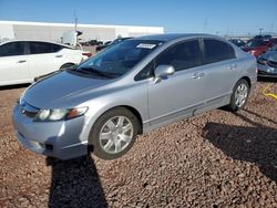 Salvage cars for sale from Copart Phoenix, AZ: 2011 Honda Civic LX