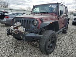 Jeep salvage cars for sale: 2010 Jeep Wrangler Unlimited Rubicon