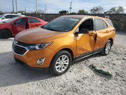 Chevrolet Equinox LS salvage cars for sale: 2019 Chevrolet Equinox LS