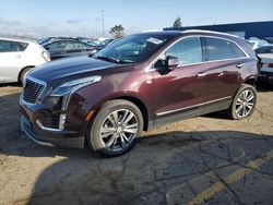 Salvage cars for sale at Woodhaven, MI auction: 2021 Cadillac XT5 Premium Luxury
