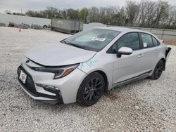 Salvage cars for sale at New Braunfels, TX auction: 2024 Toyota Corolla SE