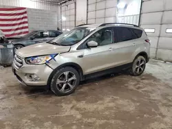 Salvage cars for sale at Columbia, MO auction: 2017 Ford Escape SE