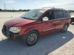 Salvage cars for sale from Copart Arcadia, FL: 2016 Chrysler Town & Country Touring L