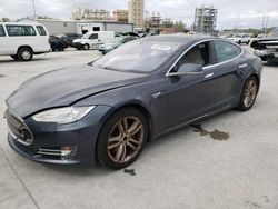 Salvage cars for sale at New Orleans, LA auction: 2015 Tesla Model S