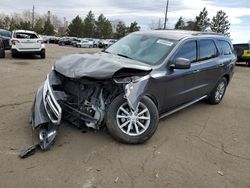 Dodge Durango sxt salvage cars for sale: 2016 Dodge Durango SXT