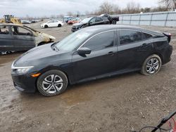 Honda Civic LX salvage cars for sale: 2018 Honda Civic LX