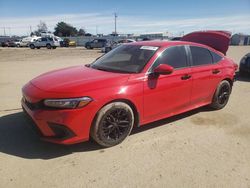 Salvage cars for sale at Nampa, ID auction: 2022 Honda Civic LX