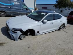 Salvage cars for sale at Hayward, CA auction: 2022 Genesis G70 Base