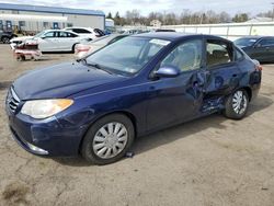 Vehiculos salvage en venta de Copart Pennsburg, PA: 2010 Hyundai Elantra Blue