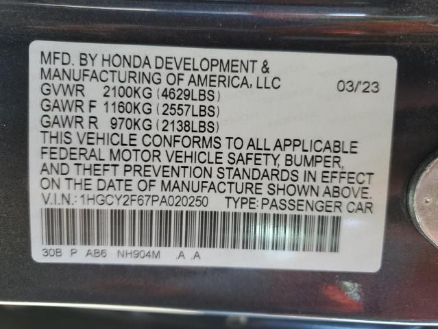 2023 Honda Accord Hybrid EXL