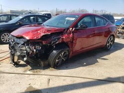 Salvage cars for sale at Louisville, KY auction: 2020 Nissan Sentra SV