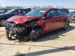 Nissan salvage cars for sale: 2020 Nissan Sentra SV