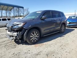Salvage cars for sale at Spartanburg, SC auction: 2020 Honda Pilot EXL