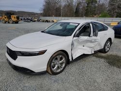 Salvage cars for sale at Concord, NC auction: 2024 Honda Accord LX
