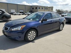 Honda salvage cars for sale: 2009 Honda Accord LX