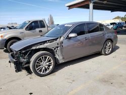 Salvage cars for sale from Copart Hayward, CA: 2008 Infiniti G35