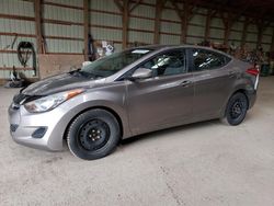 Salvage cars for sale at London, ON auction: 2013 Hyundai Elantra GLS