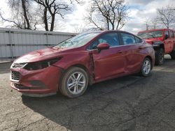 Salvage cars for sale from Copart West Mifflin, PA: 2017 Chevrolet Cruze LT