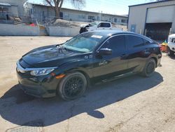 Salvage cars for sale from Copart Albuquerque, NM: 2018 Honda Civic LX