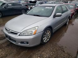 Honda Accord SE salvage cars for sale: 2007 Honda Accord SE