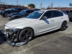 Salvage cars for sale from Copart Wilmington, CA: 2018 BMW 330 I