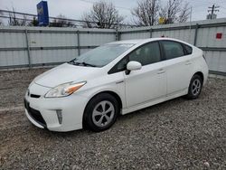Salvage cars for sale from Copart Walton, KY: 2013 Toyota Prius