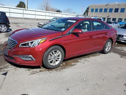 Hyundai Sonata salvage cars for sale: 2015 Hyundai Sonata SE