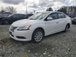 Salvage cars for sale at Mebane, NC auction: 2013 Nissan Sentra S