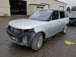 Salvage cars for sale at Woodburn, OR auction: 2016 Land Rover Range Rover HSE