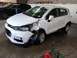Salvage cars for sale from Copart Candia, NH: 2018 Chevrolet Trax LS