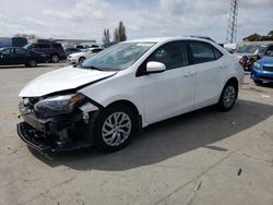Salvage cars for sale from Copart Hayward, CA: 2017 Toyota Corolla L