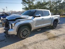 Salvage cars for sale at Lexington, KY auction: 2022 Toyota Tundra Crewmax Limited