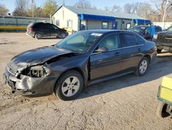 Salvage cars for sale at Wichita, KS auction: 2011 Chevrolet Impala LT