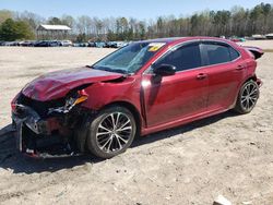Salvage cars for sale from Copart Charles City, VA: 2018 Toyota Camry L
