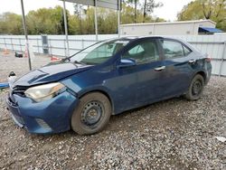 Salvage cars for sale from Copart Augusta, GA: 2014 Toyota Corolla L