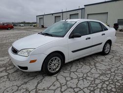 Ford salvage cars for sale: 2007 Ford Focus ZX4