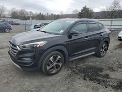 Salvage cars for sale from Copart Grantville, PA: 2017 Hyundai Tucson Limited