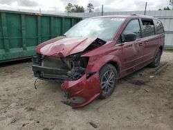 Salvage cars for sale at Harleyville, SC auction: 2017 Dodge Grand Caravan SXT