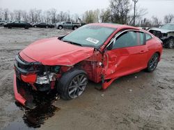 Honda Civic ex salvage cars for sale: 2019 Honda Civic EX