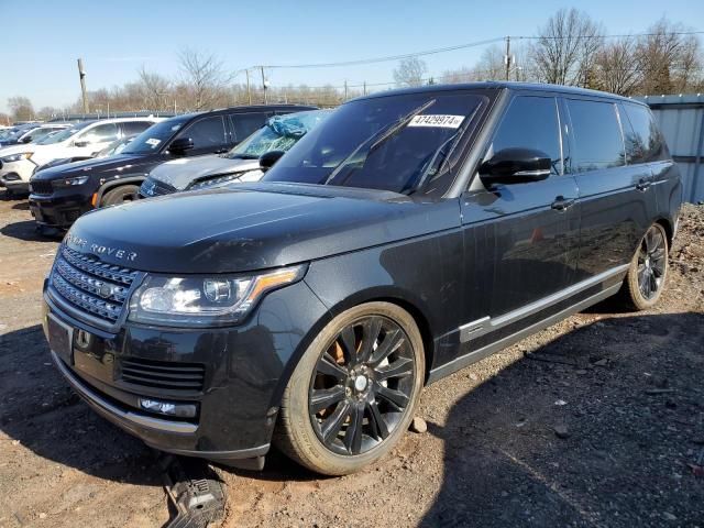 2016 Land Rover Range Rover Supercharged